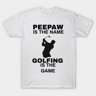 Golfing is the game T-Shirt